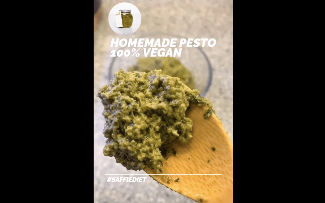 100% Vegan Pesto within 3 mins🌿