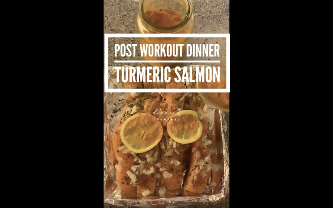 Grilled Turmeric Salmon fillets